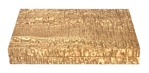 Tamo Ash Exclusive Creatons Backgammon Set (Ivory & Gold)