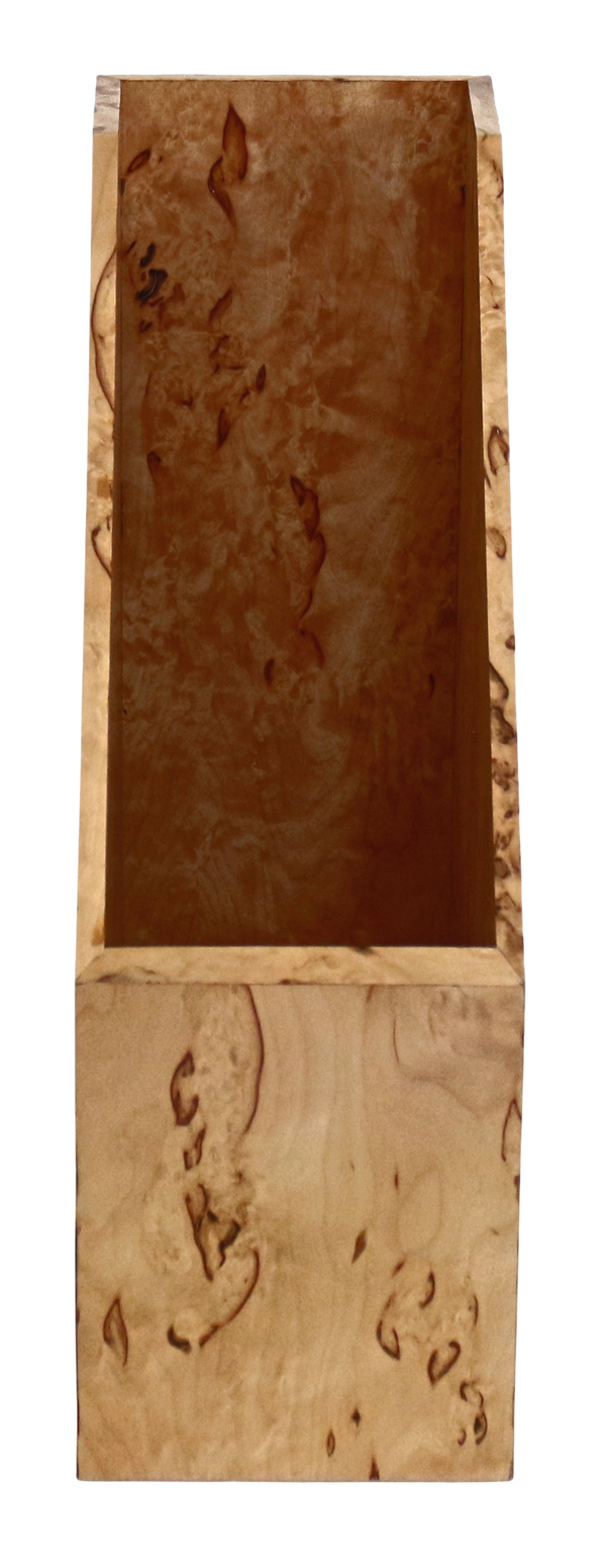Karelian Birch Exclusive Creations Magazine Holder