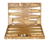 Tamo Ash Exclusive Creatons Backgammon Set (Ivory & Gold)