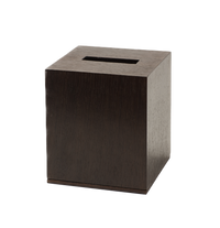 Boutique Tissue Box - Smoked Oak