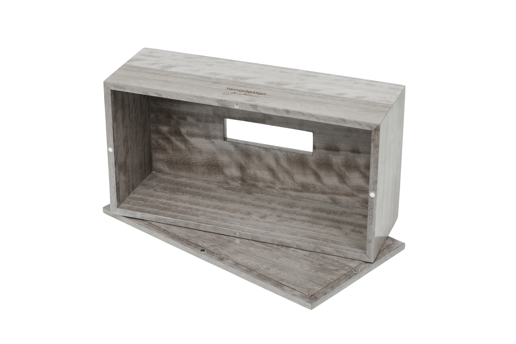 Rectangle Tissue Box - Sterling Grey