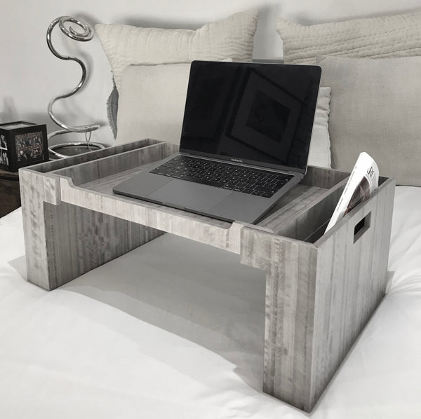 Pamper Bed Tray - Sterling Grey