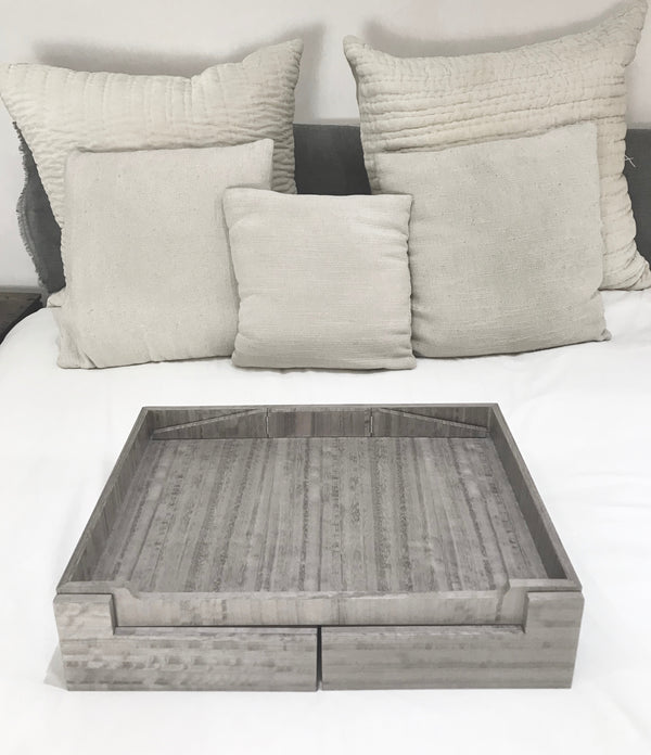 Pamper Bed Tray - Sterling Grey