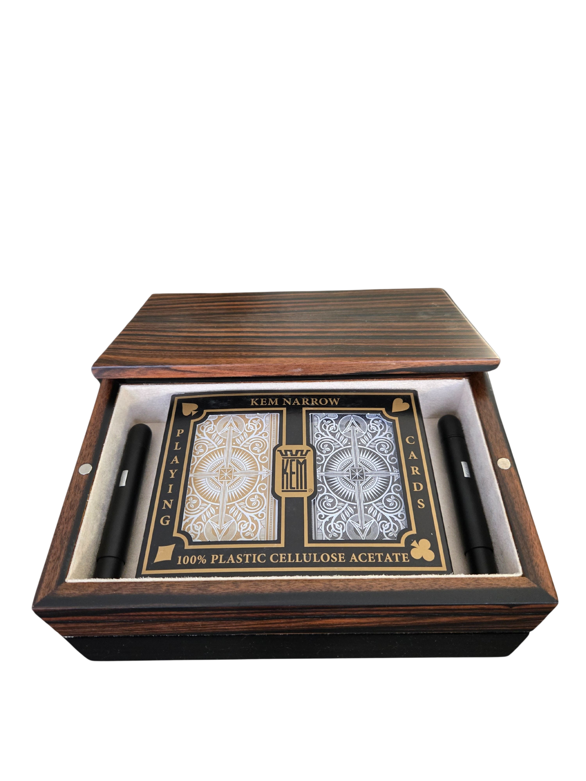 Royal Ebony Macassar Exclusive Creations Bridge Set