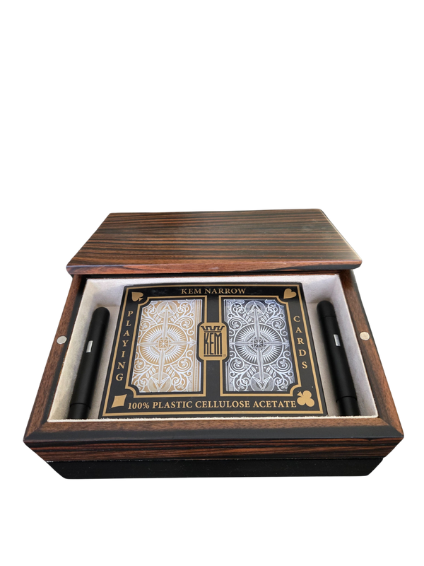 Royal Ebony Macassar Exclusive Creations Bridge Set