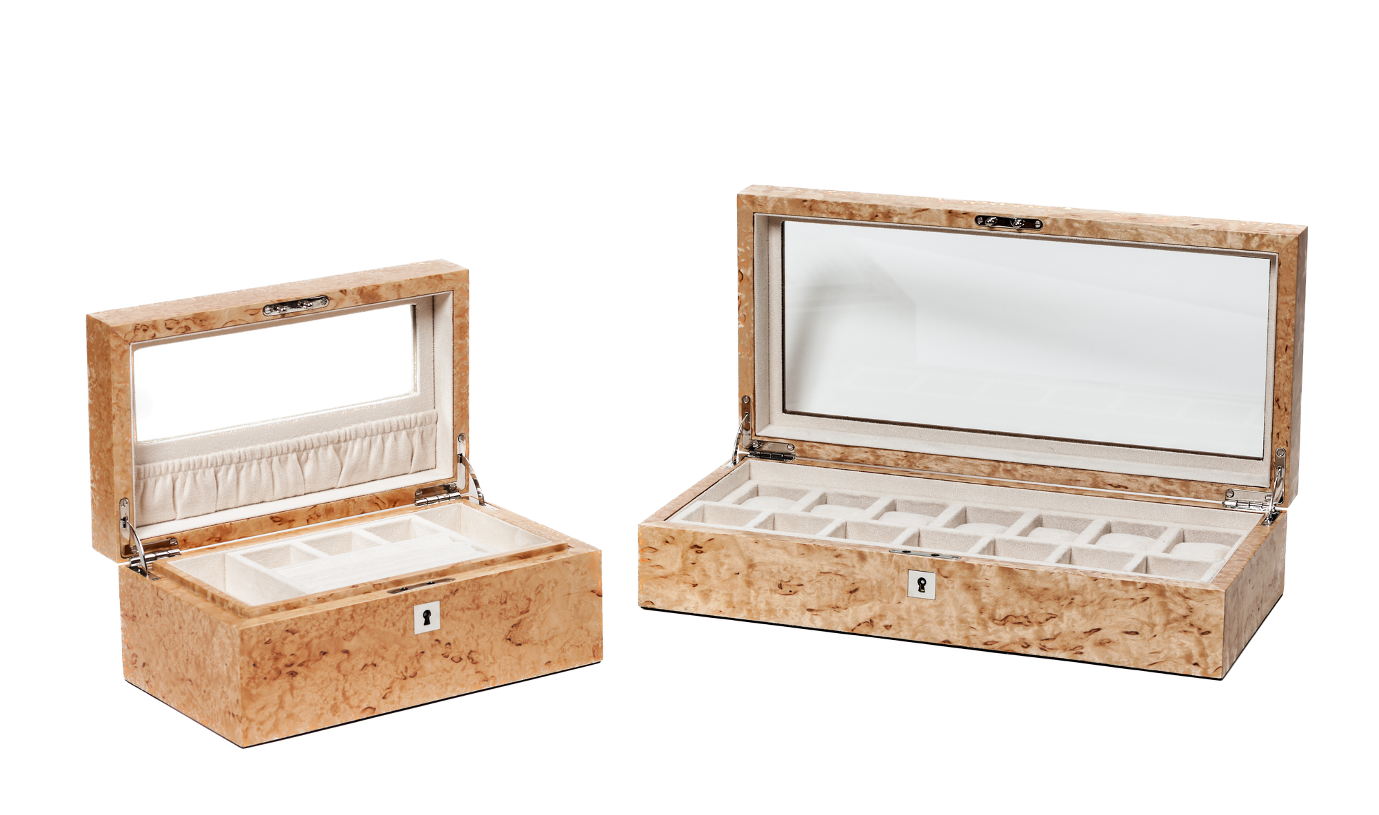 Karelian Birch Exclusive Creations Jewellery Box