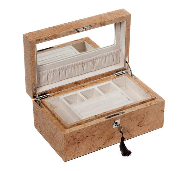 Karelian Birch Exclusive Creations Jewellery Box