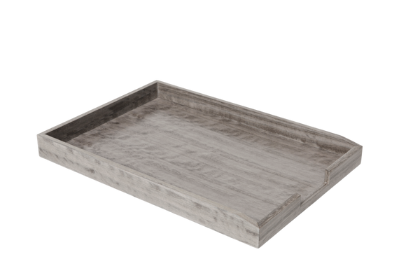 Stackable Letter Trays - Sterling Grey