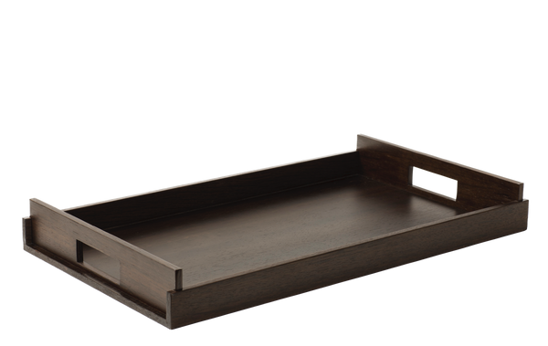 Luxury Nest of Wood Trays - Smoked Oak