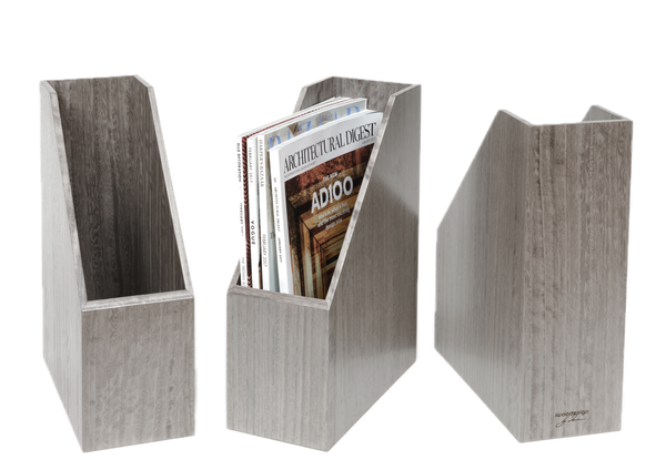 Magazine Holder - Sterling Grey