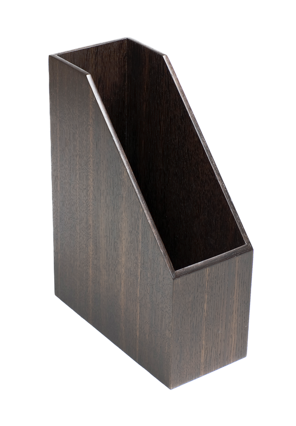 Magazine Holder - Smoked Oak