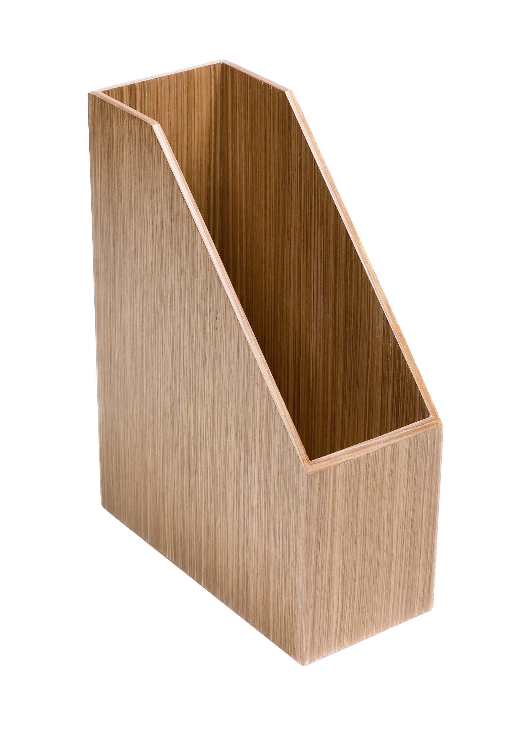 Magazine Holder - Warm Walnut