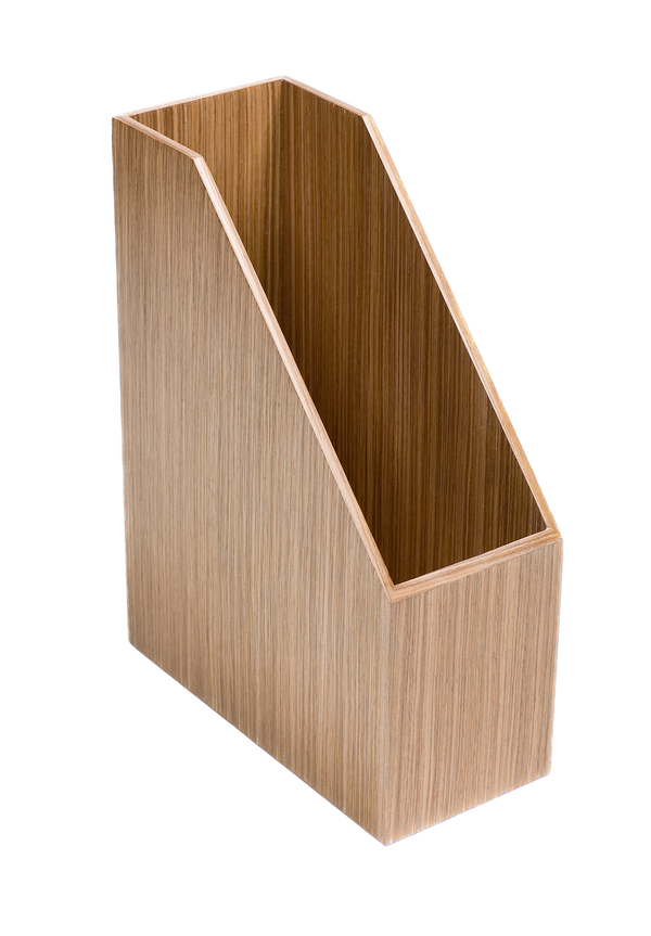 Magazine Holder - Warm Walnut