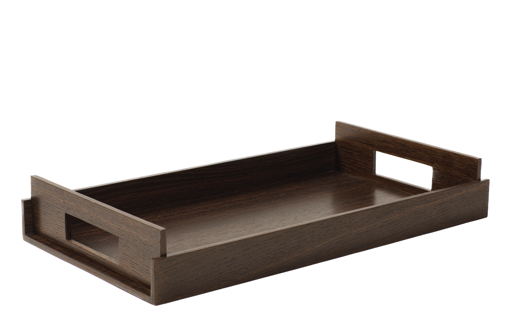 Luxury Nest of Wood Trays - Smoked Oak