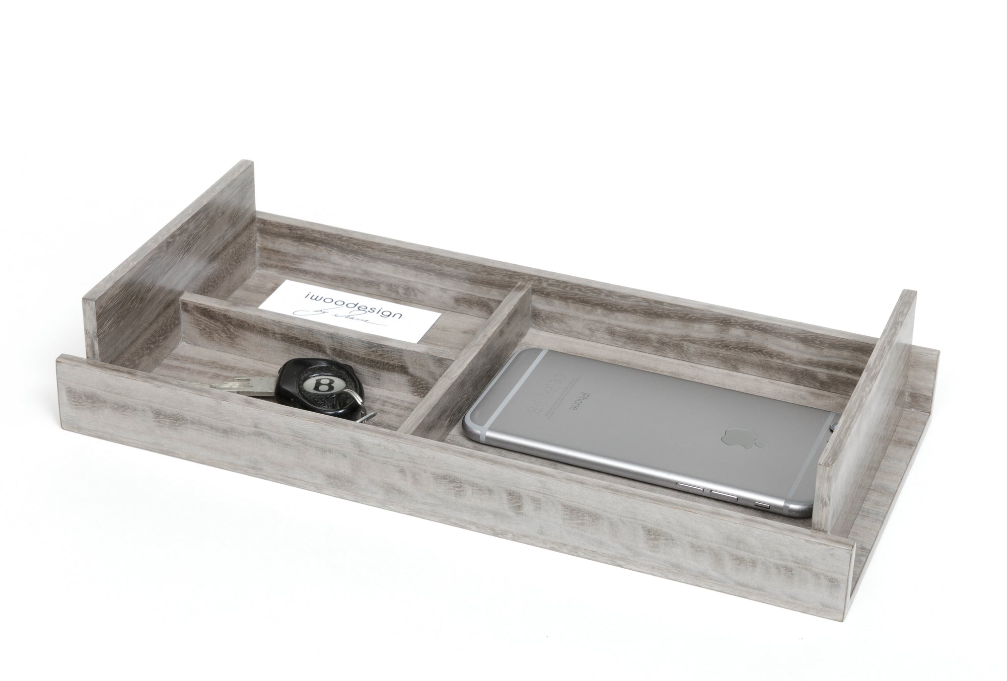 Empty-Your-Pockets Trays - Sterling Grey