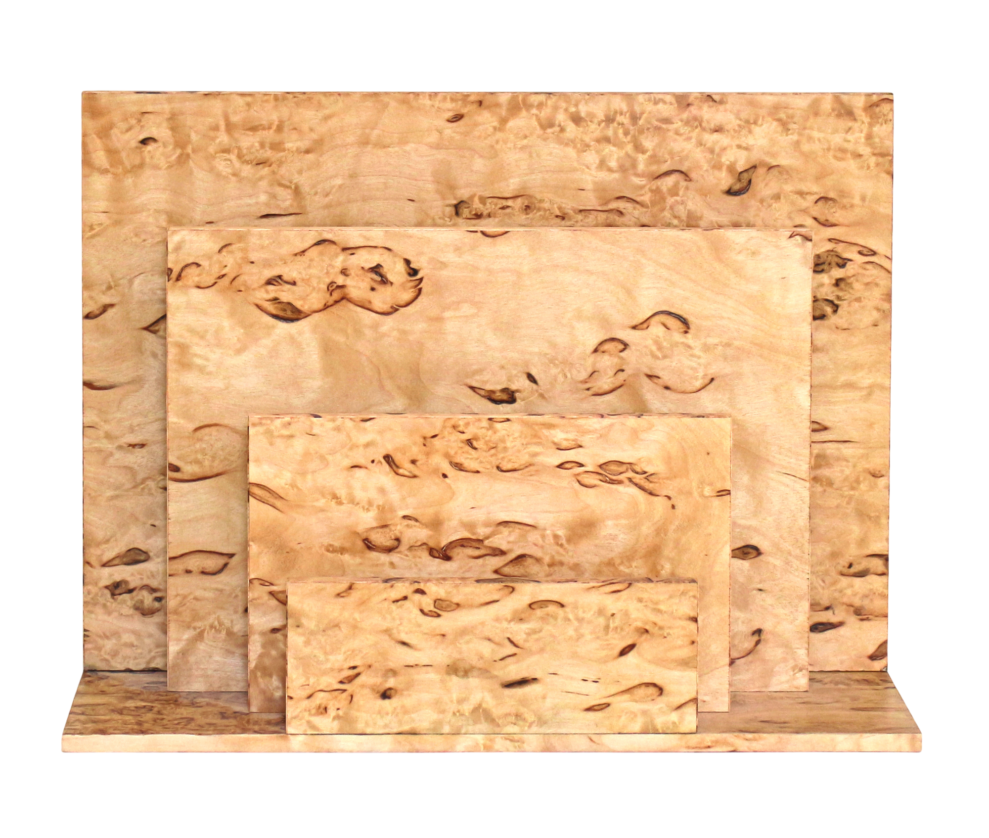 Karelian Birch Exclusive Creations Letter Holders