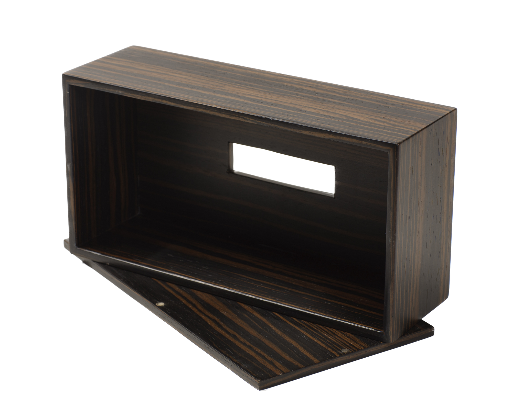 Rectangle Tissue Box - Dark Ebony