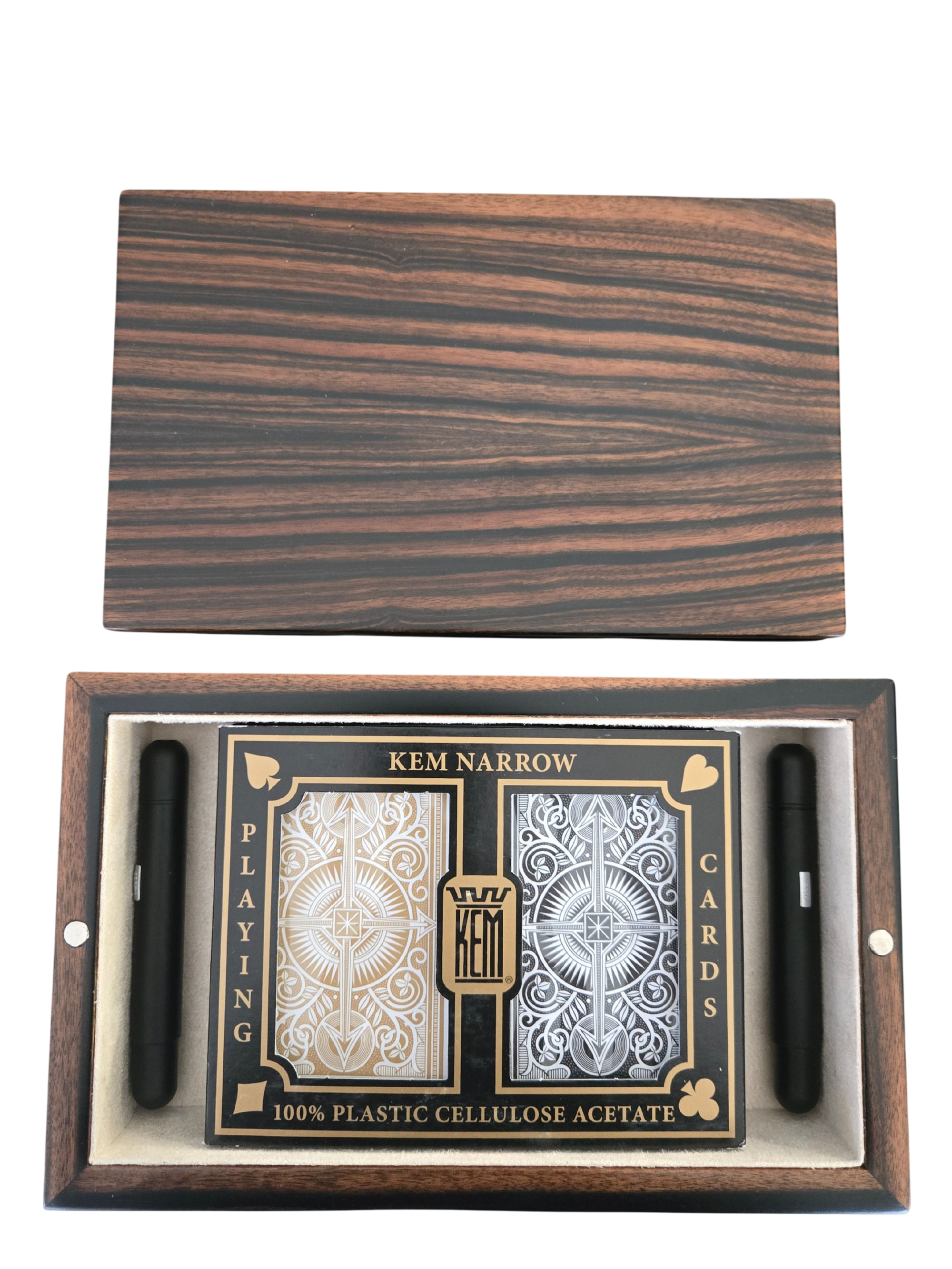 Royal Ebony Macassar Exclusive Creations Bridge Set