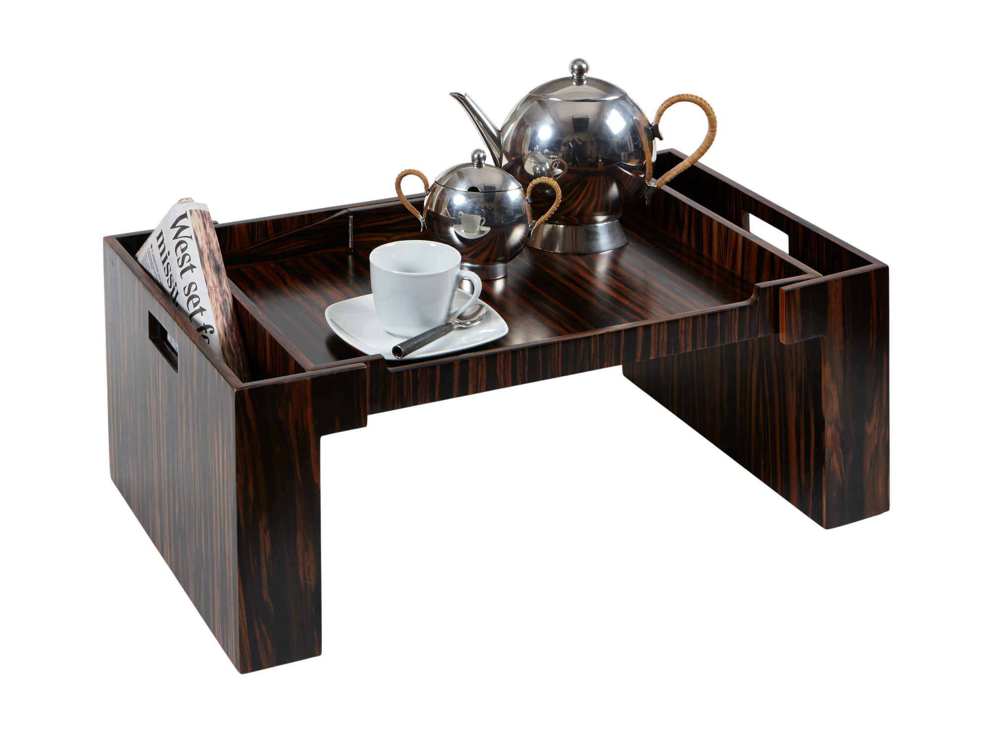 Spider Ebony Macassar Exclusive Creations Pamper Tray