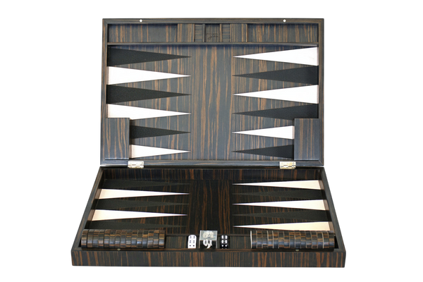 Luxury Backgammon Sets & Boards - Dark Ebony