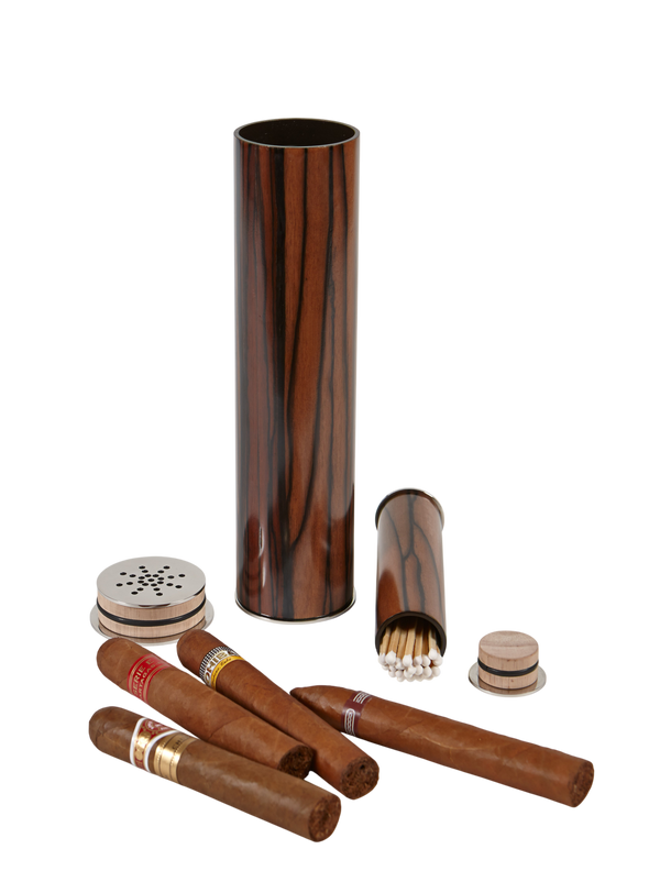 Cigar Humidifier - Royal Ebony Macassar
