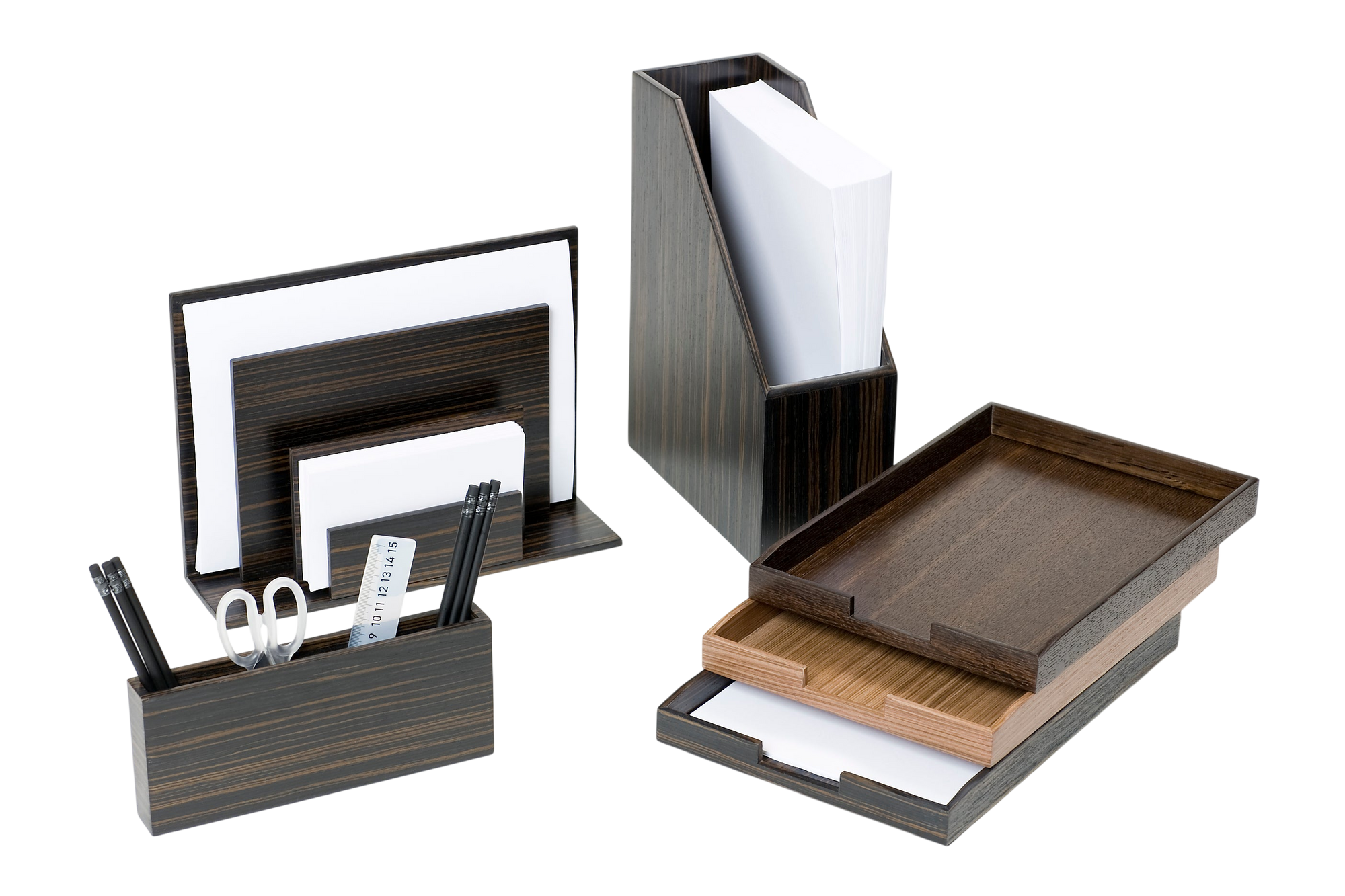 Leggy Pen Box - Dark Ebony