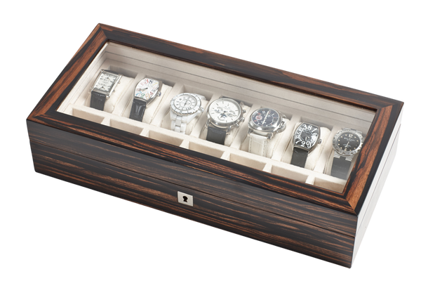Spider Ebony Macassar Exclusive Creations Watch Box