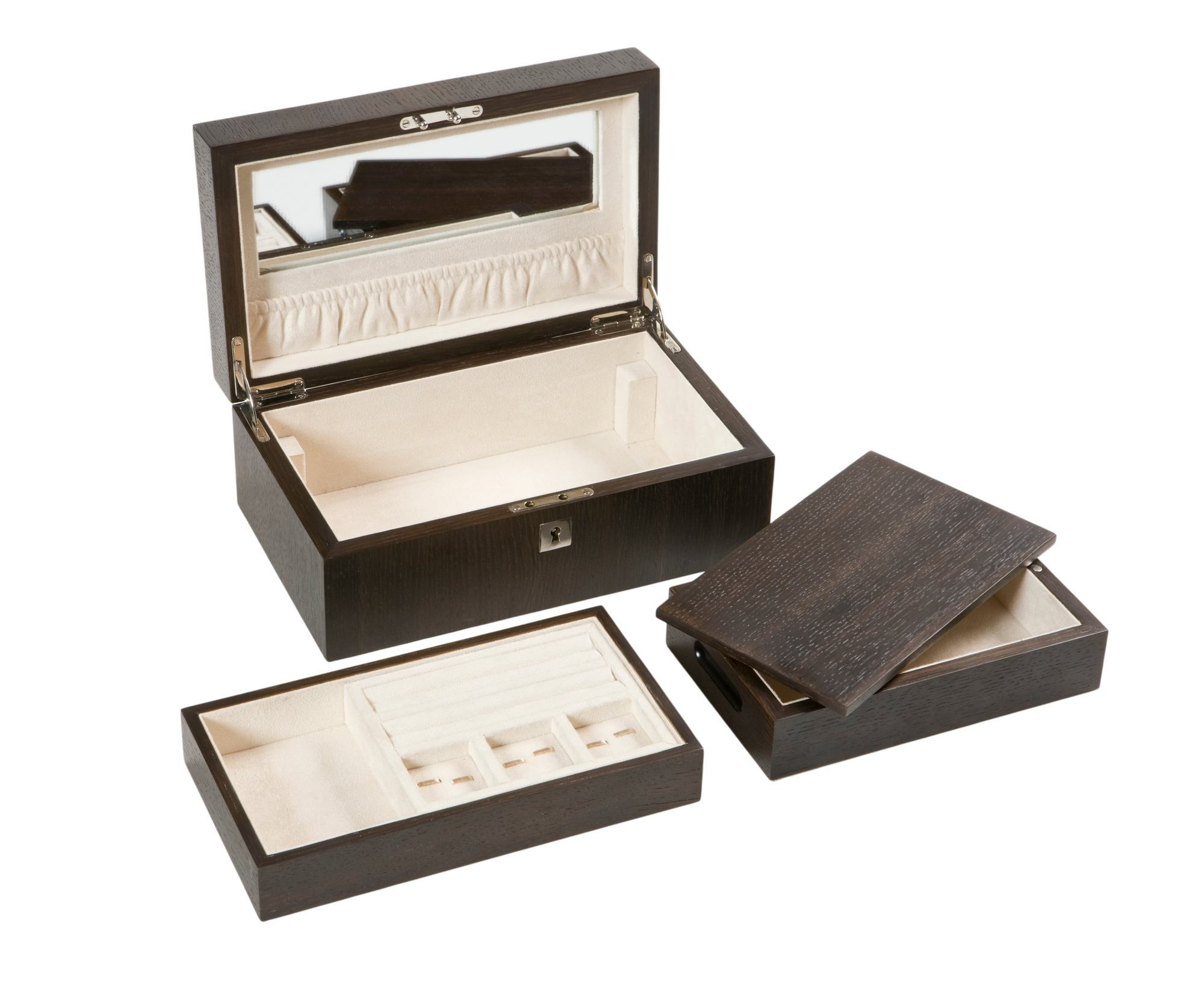 Jewellery Boxes - Smoked Oak