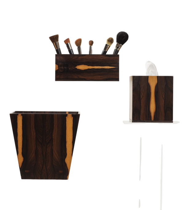 Ziricote Exclusive Creations Stylish Bin