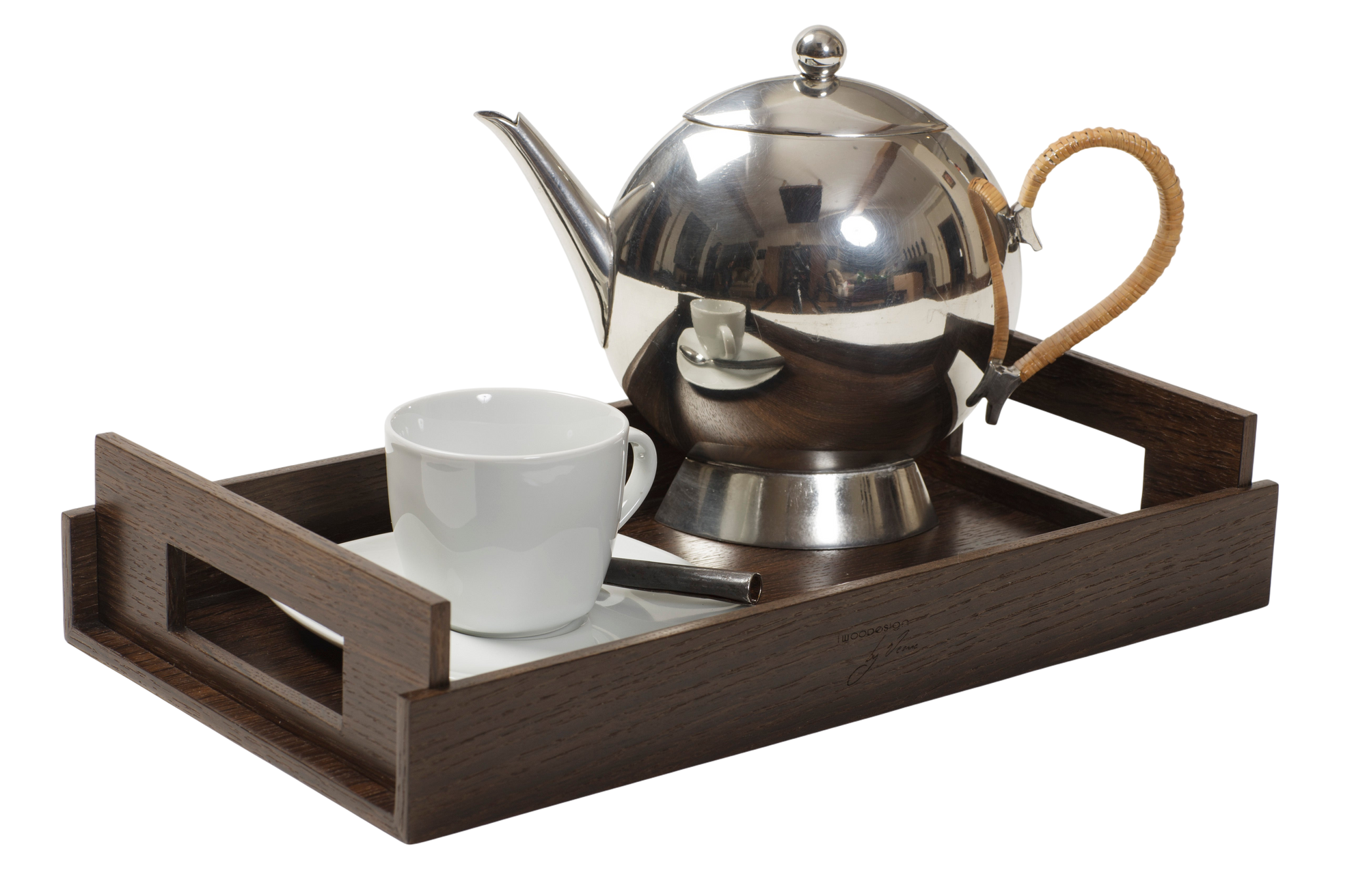 Kitchen Accessories Set - Smoked Oak