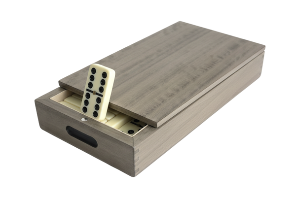 Sterling Grey Dominoes Set