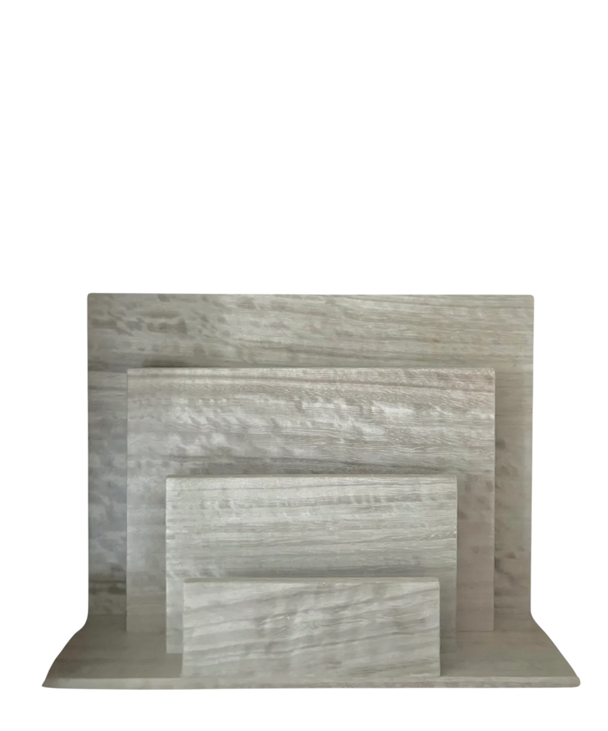 Letter Holders - Sterling Grey